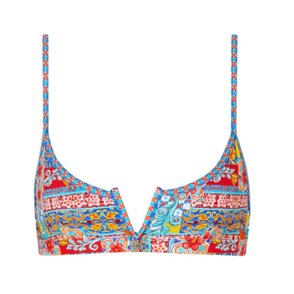 NWOT SAMOS TOP IN PORTOFINO size SM Bydee USA Swim